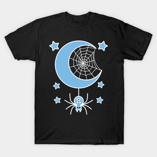 Lunar Spider T-Shirt by GrimDork